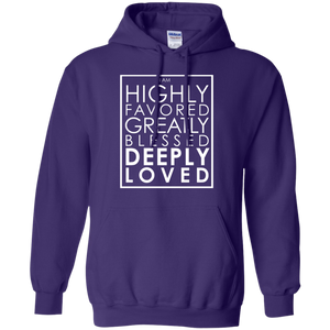 Deeply Loved Hoodie (light print)