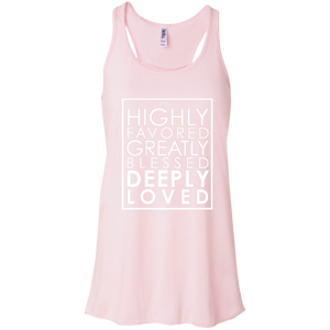 Deeply Loved Racerback (light print)