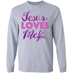 Jesus Loves Me and You Long Sleeved Tee