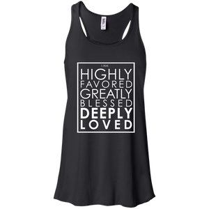 Deeply Loved Racerback (light print)