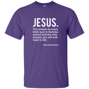 Jesus is Always The Answer Tee