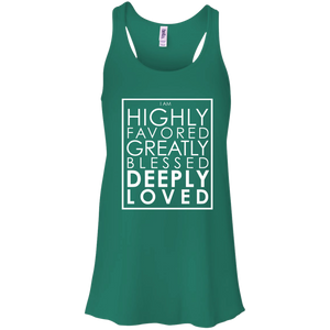 Deeply Loved Racerback (light print)