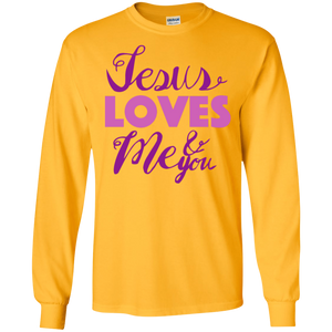 Jesus Loves Me and You Long Sleeved Tee