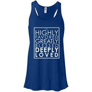 Deeply Loved Racerback (light print)